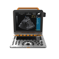 Échographe vétérinaire Doppler couleur portable 4D à réseau phasé pour cardiologie équine
