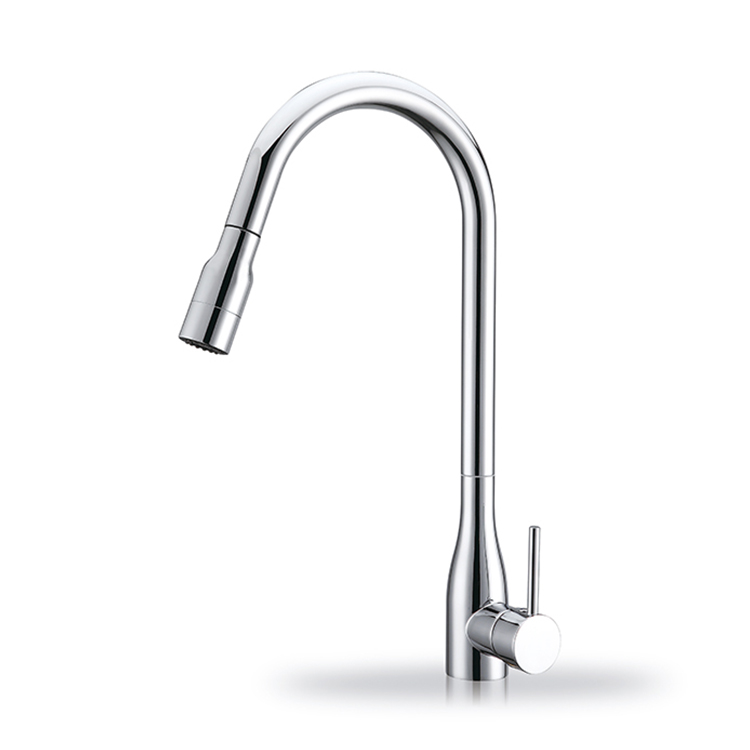 Cold And Hold Water Kitchen Mixer Tap/Faucet With Pull-Out Sprayer