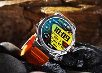 Bracelet de couple intelligent soleil et lune Ultra-mince K62 écran rond de 1.43 pouces surveillance de la santé des appels BT 2024 montre intelligente de vente chaude