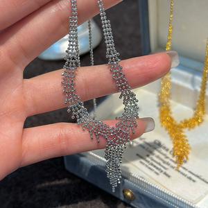 Collier pendentif papillon en argent pur S925 avec diamant œil de cheval, pendentifs fins de luxe, charmes, design de niche haut de gamme pour femmes - Product Image 4