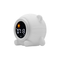 Nette Ente LED Wecker Nachtlicht Spaß Weck lampe für Kinderzimmer Dekoration Schlaf Trainings uhr Perfektes Geburtstags geschenk