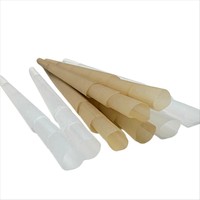 1000 feuilles de papier à rouler King Size 109 mm non blanchi brun à base de plantes avec filtre à combustion lente