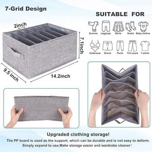 Organizador de Armario de 4 Piezas, Organizador de Ropa, Organizador de Jeans para Armario, Organizadores de Cajones para Ropa - Product Image 3