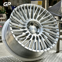 Jantes en alliage forgé multi-rayons argent brossé 18-22 pouces multi-PCD pour berlines de luxe et tuning automobile