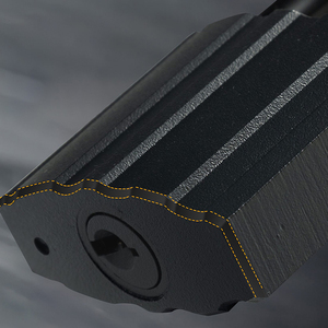 Opel nhiệm vụ nặng nề cứng sắt chống trộm ổ khóa không thấm nước A3 thép còng Chính Hoạt động màu đen cho sử dụng ngoài trời/trong nhà - Product Image 4