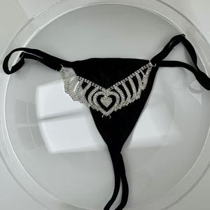 Chaîne de corps en strass pour femmes <span class=keywords><strong>sexy</strong></span>, string, lingerie, culotte, sous-vêtements, cadeau - Product Image 6