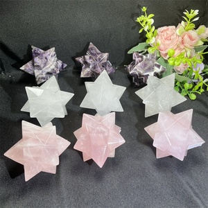 Thạch Anh Hồng <span class=keywords><strong>Merkaba</strong></span> Tự Nhiên Ma Thuật Pha Lê Giấc Mơ Thạch Anh Tím Rõ Ràng Thạch Anh <span class=keywords><strong>Merkaba</strong></span> Cho Chữa Bệnh - Product Image 6