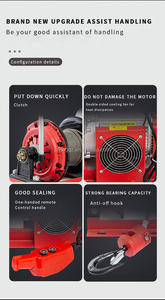 Derek listrik profesional dengan kopling dan beban 1Ton derek tambang kuat untuk kendaraan Off-Road dan penggunaan bengkel - Product Image 3