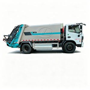 Camion compacteur de déchets à énergie propre Dongfeng Furika GPL GNC zéro émission 6m³ 8m³ - Product Image 4
