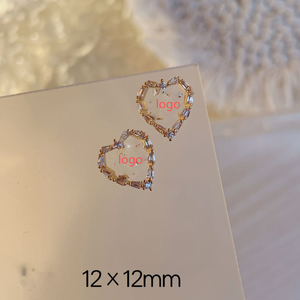 Accesorios de Joyería para Uñas al por Mayor, Adornos de Uñas de Lujo en 3D de Aleación Metálica Dorada con Circones, Diamantes de Imitación para Decoración de Uñas <span class=keywords><strong>CC</strong></span> - Product Image 3