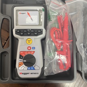 Megóhmetro Digital Megger MIT481/2 para Pruebas de Conectividad, Instrumento de Prueba de Resistencia de Aislamiento Electrónico MIT481/2 para Megger - Product Image 1