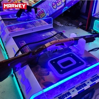 Marwey One Stop Wholesale Nouvelle Arrivée Machine de Jeu d'Arcade de Tir aux Ballons Thème God of War à Attaque Spéciale pour 2 Joueurs, Idéale pour Cadeau et Carnaval