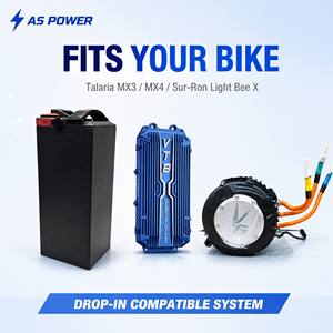 Kit moteur et contrôleur de batterie E-Moto 72V 45Ah 50Ah, compatible Talaria MX3 MX4 Sur-Ron Light Bee X, haute décharge - Product Image 1