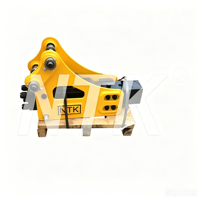 NTK530 SB30 Ciseau de brise-roche hydraulique 53 mm pour excavatrice de 1,5 à 3,5 tonnes, pour le démolissement de roches et la construction de tunnels, type supérieur