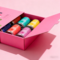 Recycelbare personal isierte Wein-Versand boxen Hochglanz laminiertes mattes Trink geschirr & Bier-Versand karton für Energy Drinks