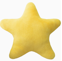 Coussin Étoile INS Nordic Kawaii en Peluche Ultra Douce Effet Vison Couleur Crème, Coussin Rembourré Cœur de Fille, Anti-Stress, Décoration Maison, Cadeau