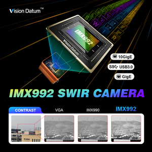 Ingaas Usb3.0 Korte Golf Infrarood Swir Camera Hikrobot 200fps Nachtzicht Beeldvorming Inspectie Beveiliging - Product Image 5