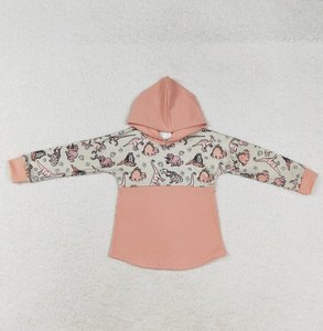 RTS เสื้อพิมพ์ลายไดโนเสาร์บูติกสีส้มสำหรับเด็กผู้ชายวัยหัดเดินชุดเสื้อผ้าคาวบอยเด็กแขนยาวแบบตะวันตก - Product Image 1