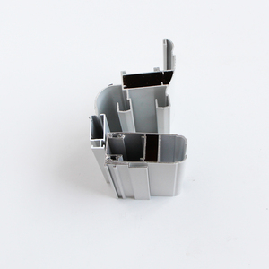 Profilés d'extrusion en aluminium gris argenté pour la fabrication de fenêtres et portes coulissantes colombiennes/costaréennes - Product Image 2