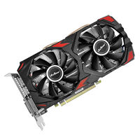 100% nouvelle carte graphique PC AMD RX580 8 Go pour ordinateur de bureau 580 8G GPU avec refroidisseur de ventilateur Interface mémoire 256 bits pour les jeux