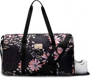 Muestra Gratuita de Fábrica, Bolsa de Viaje Impermeable Plegable con Bolsa para Zapatos, Bolsa de Gimnasio, Bolsa Deportiva - Product Image 2