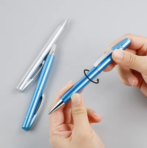 Wholesale Eco-Friendly Custom Logo Silk Screen Printed Metal Ballpoint Pens for Promotional Use - Product Image 3