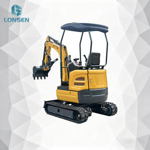 Mini-excavatrice sur chenilles Lonsen LS17, profondeur de creusement de 2000 mm, rayon de 3260 mm, haute efficacité - Product Image 6