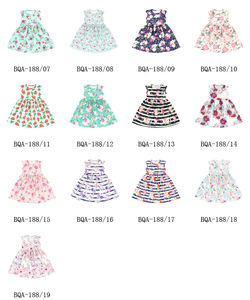 Vestido de Niña con Estampado de Rosas, Ropa Infantil 2022, Vestidos para Bebés, Hermosos Vestidos de Verano para Niñas sin Mangas, Gran Venta - Product Image 6