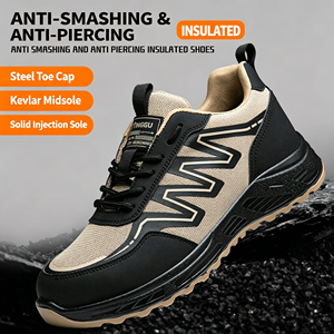 Chaussures <span class=keywords><strong>de</strong></span> protection pour hommes et femmes, anti-écrasement, anti-perforation, respirantes, isolantes électriques 6KV - Product Image 3