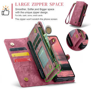 CaseMe S pen Holder Funda de teléfono para <span class=keywords><strong>Samsung</strong></span> Galaxy Z Fold 6 Kickstand Cartera de cuero Bolsas de teléfono móvil para <span class=keywords><strong>Samsung</strong></span> Z Fold 6 5 <span class=keywords><strong>4</strong></span> - Product Image 3