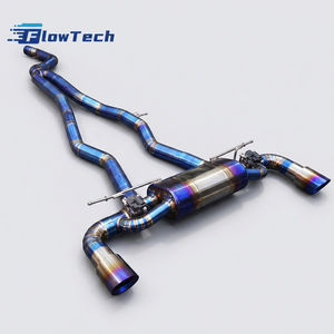 Système d'échappement Catback et Downpipe en titane haute performance pour Toyota Supra A90 B58 3.0T avec silencieux à valve et sonorité réglable - Product Image 5
