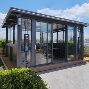 Maison de jardin d'hiver Chambre 4 saisons <span class=keywords><strong>Solarium</strong></span> Patio Maisons avec véranda préfabriquée - Product Image 1