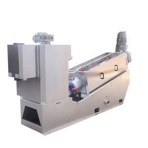 Yığılmış Spiral otomatik çamur kurutma makinesi Spiral ekipman sıvı-katı ayırma çamur kurutma makinesi - Product Image 2