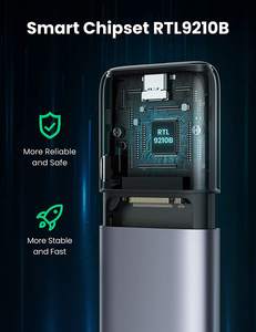 Rj45 M.<span class=keywords><strong>2</strong></span> NVME SATA SSD muhafaza USB C 3.1 Gen <span class=keywords><strong>2</strong></span> 10Gbps M.<span class=keywords><strong>2</strong></span> NVME muhafaza SupportsM ve B & M tuşları - Product Image 4