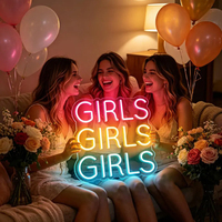 Lumières LED néon personnalisées avec nom pour filles, colorées, pour décoration de salle de jeux, de cave des fans, de cave des hommes, de pub, pour vendeurs Etsy