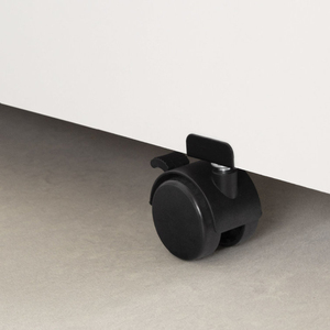 Pure White Wood <strong>Crea</strong> Rolling Sewing Machine Craft <strong>Table</strong> with Sliding Shelf and 4 Storage Drawers - Product Image 4