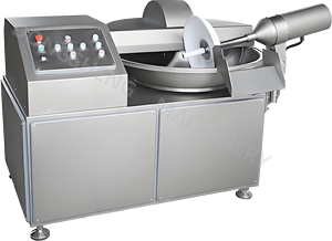 Máquina comercial para pulpar y picar - Equipo para procesar albóndigas y bolas de pescado - Máquina emulsionadora de pasta de carne congelada - Product Image 4