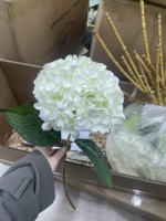 Kunstzijde bloemen grote bloemknop 20cm hortensia zijden bloemen decoratieve bloemen voor bruiloft evenement feestdecoratie