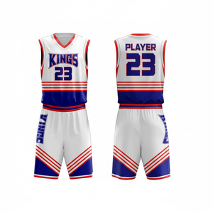 Ropa de baloncesto de calidad más vendida, conjuntos de uniformes de sublimación transpirables a granel a un precio razonable - Product Image 1