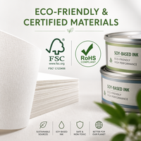 Service d'impression de livres reliés de haute qualité certifiés FSC avec reliure parfaite et finition gaufrée recyclable