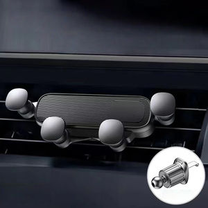 ที่วางโทรศัพท์ในรถยนต์ขนาดเล็กใหม่สุดสร้างสรรค์ที่ยึดระบบนำทางด้วยช่องแอร์ที่มองไม่เห็น - Product Image 4