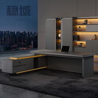 Bureau de direction de luxe pour PDG et managers, mobilier de bureau