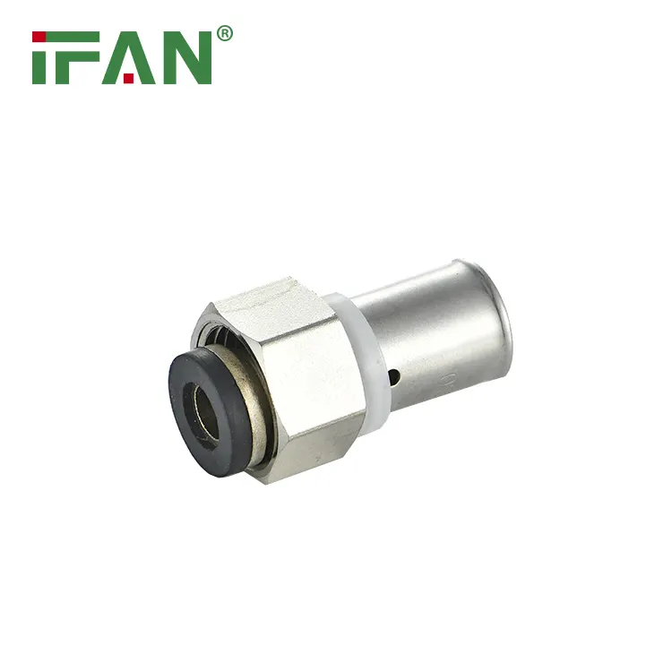 IFAN sıcak satış gümüş renk 16 - 32MM PEX boru basın parçaları PEX tesisat döşeme