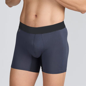 CELINNE Elastic Seamless <b>Mens</b> <b>Underwear</b> <b>Bamboo</b> Spandex Boxer Shorts Soft Breathable Male Boxer <b>Mens</b> <b>Underwear</b> - Product Image 2
