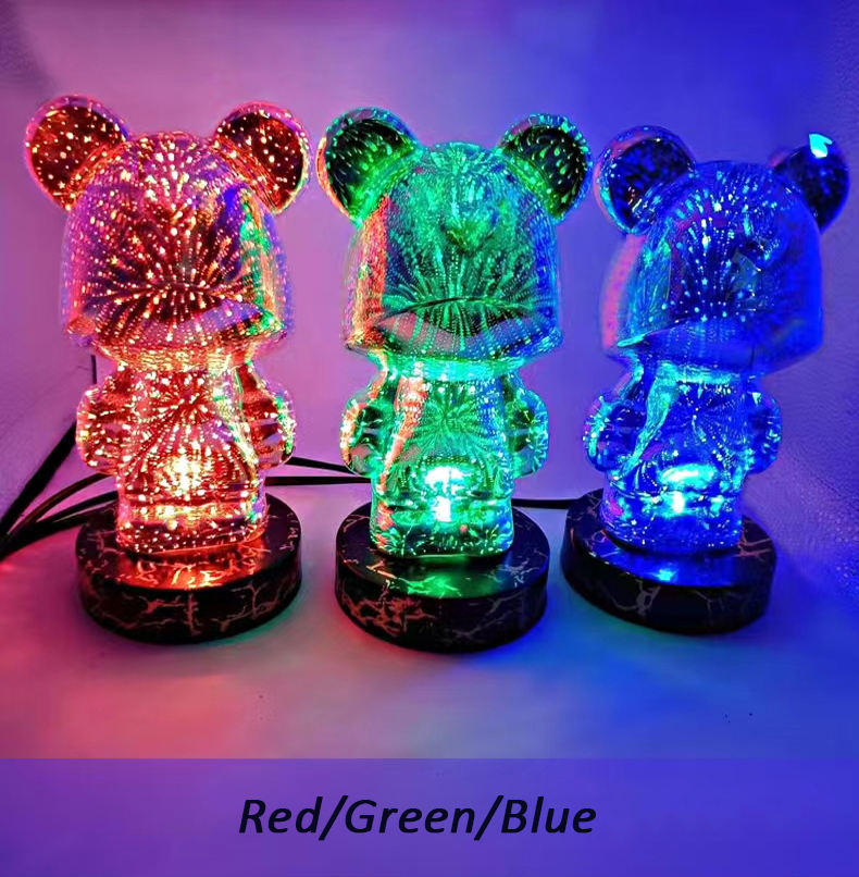 Lampada LED 3D Dito Medio - Luci Notturne Con Cambio Colore Automatico - Foto 2