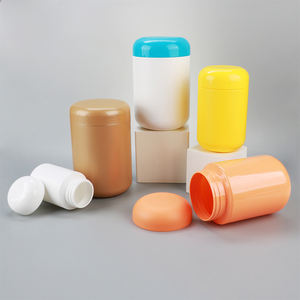 Nueva Llegada 2026 Botella Redonda de Plástico PET de Boca Ancha para Dulces y Frutos Secos de Alta Calidad, 170ML 300ML 500ML 700ML 1000ML 1200ml - Product Image 4