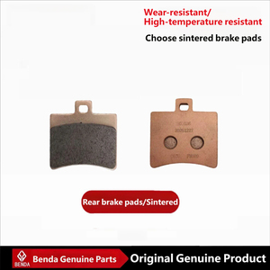 Discos y Pastillas de Freno Delanteros y Traseros para Motocicleta Jinjila 500 Grey Stone 250, Piezas OEM - Product Image 5