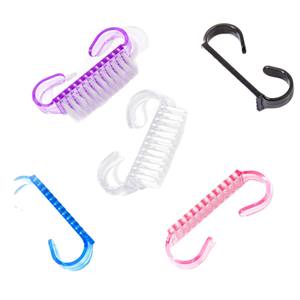 Outils et fournitures pour l'art des ongles, pinceau, poudre nettoyante pour ongles, brosse à poussière, brosse en corne, <span class=keywords><strong>filet</strong></span> de nettoyage de la poussière, petit matériau en nylon PS <span class=keywords><strong>rouge</strong></span> - Product Image 5