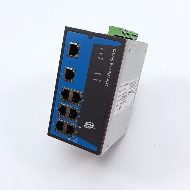 PLC Moxa EDS-508A EtherDevice Switch, Layer 2 Managed Switch Bulk Supply