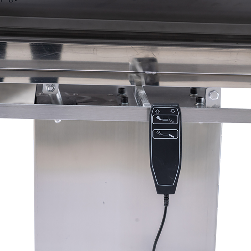 Mn-POR003 Hôpital médical Équipement pour animaux de compagnie Table d'examen vétérinaire Table de chirurgie avec poteau de perfusion